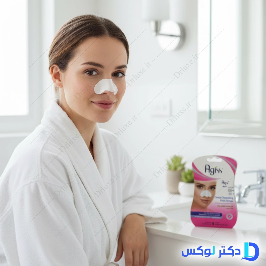 نوار تمیز کننده منافذ بینی آگیس مناسب پوست معمولی